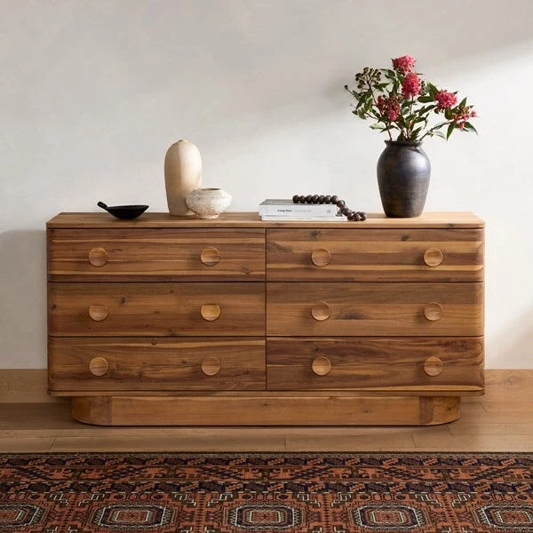 Mallory 6 Drawer Dresser - Image 3