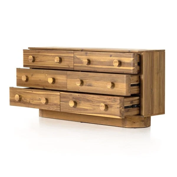 Mallory 6 Drawer Dresser - Image 4