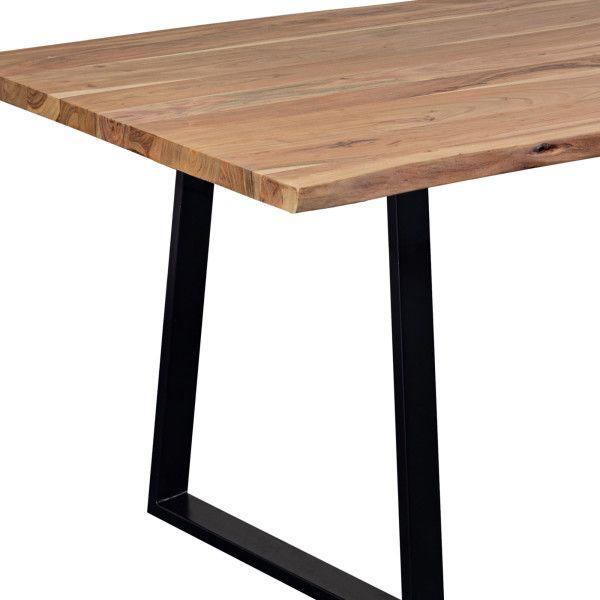 Manzanita Natural Acacia Dining Table - Image 3
