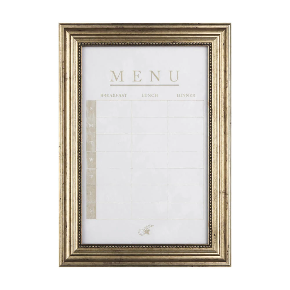 Menu I Framed Wall Art