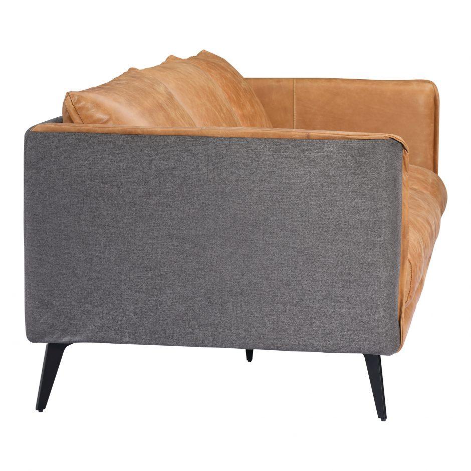 Messina Leather Sofa - Image 4