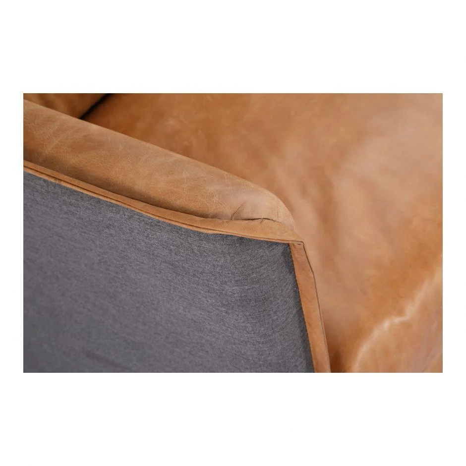Messina Leather Sofa - Image 5