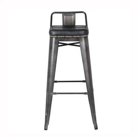 Metropolis Low Back Bar Stool