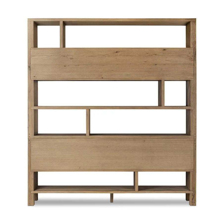 Noeline Wide Bookcase - Image 11