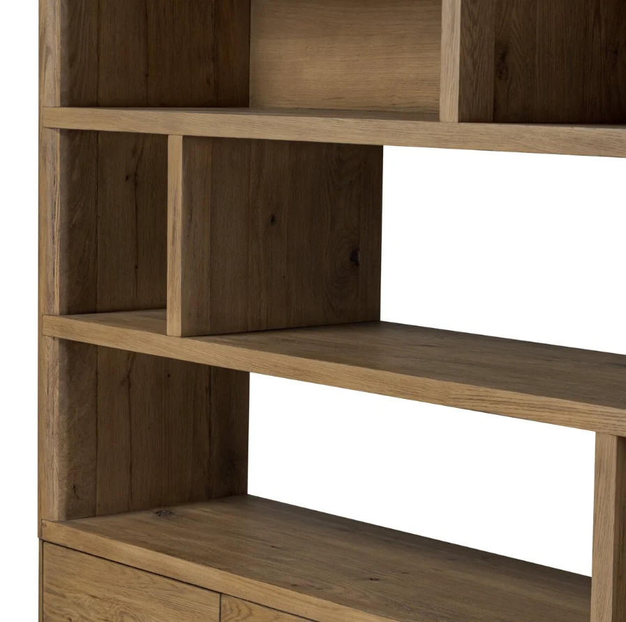 Noeline Wide Bookcase - Image 4