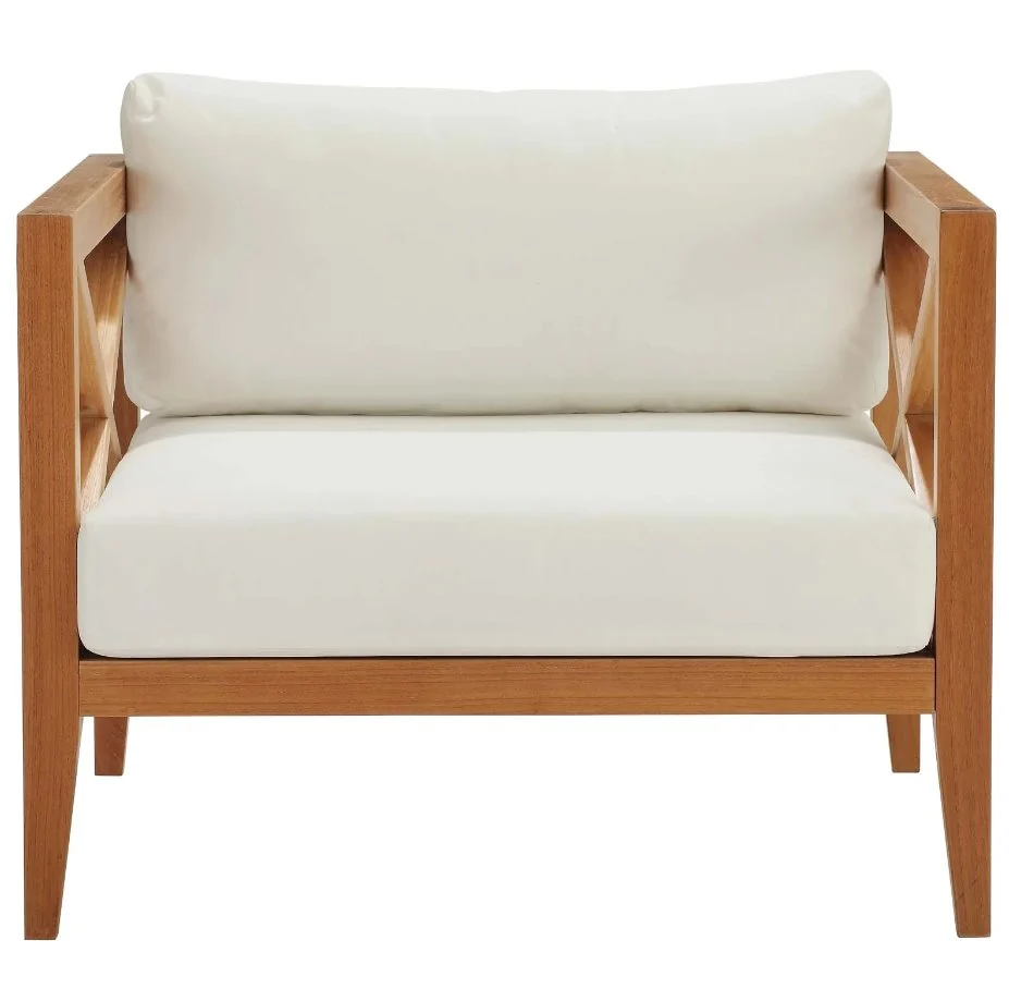 Northlake Outdoor Patio Premium Grade A Teak Wood Armchair