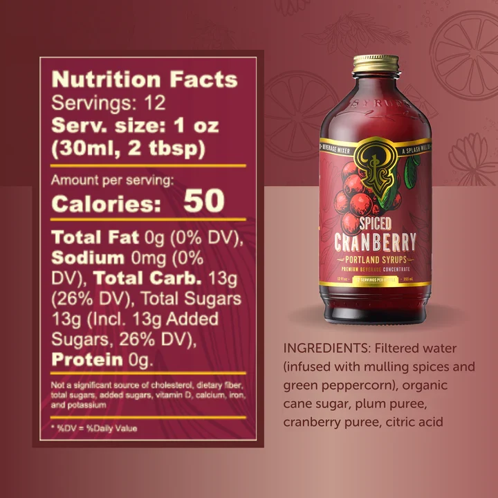 Portland Syrups Beverage Mixers - Image 4