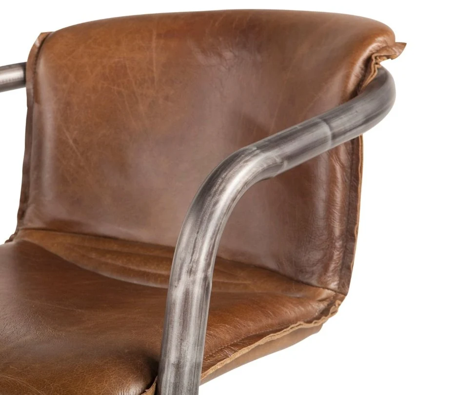 Portofino Leather Dining Chairs - Image 5