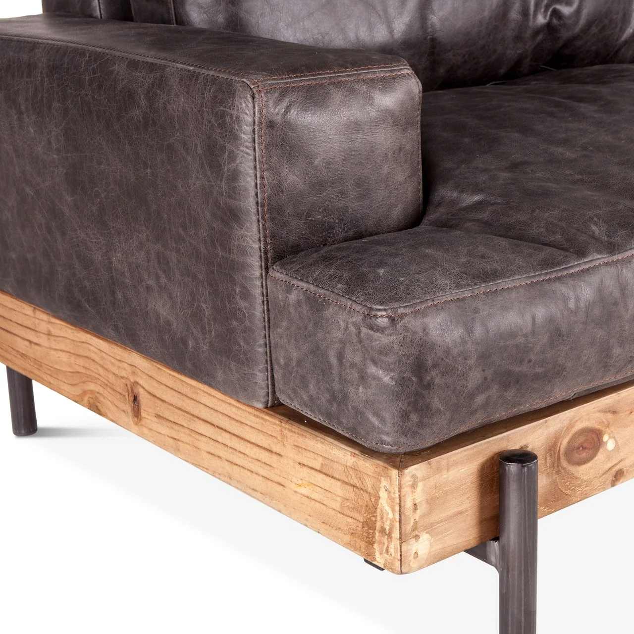 Portofino Leather Sofa - Image 5