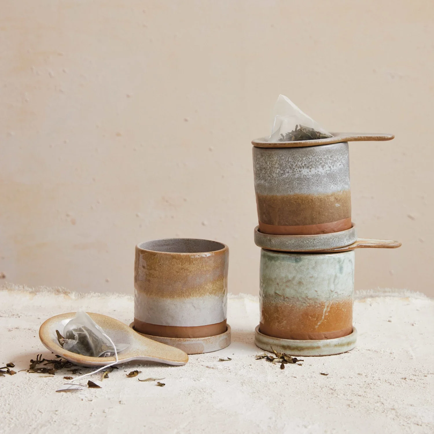 Pour Over Tea Cup & Saucer - Image 3