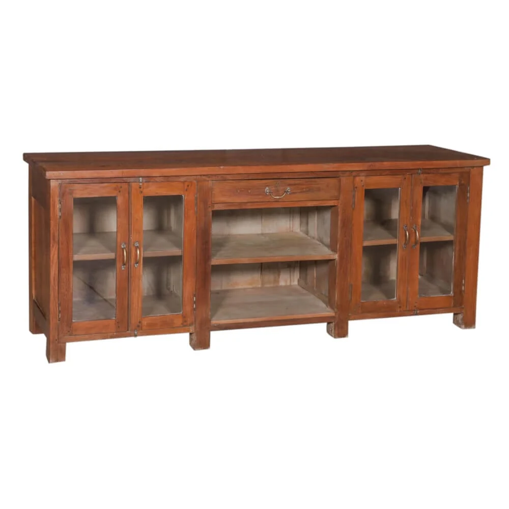 Reclaimed Teak 4 Door Sideboard - Image 2