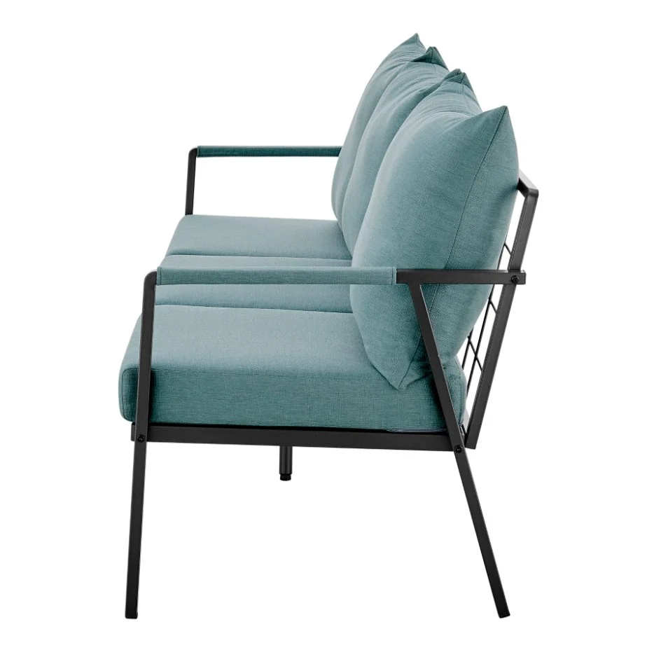 Rivano Fabric Outdoor Sofa 3 Seater - Image 10