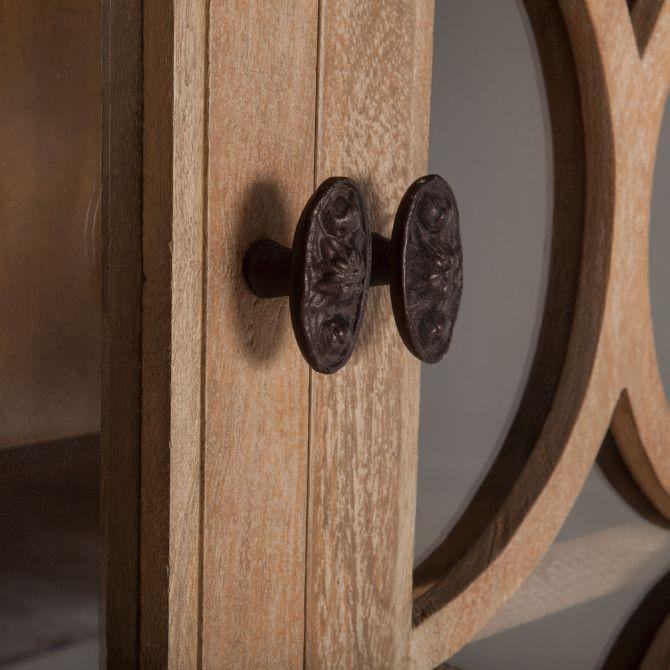 San Rafael Wide Glass Cabinet - Image 6