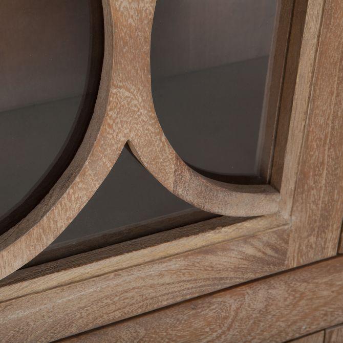 San Rafael Wide Glass Cabinet - Image 8