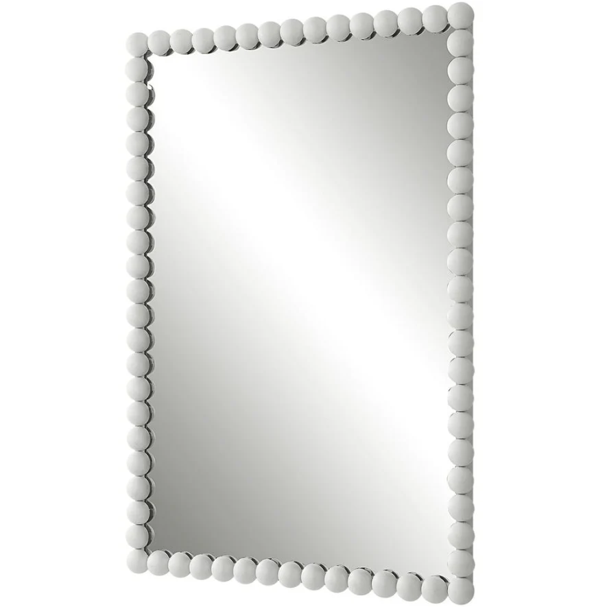 Serna White Vanity Mirror - Image 2