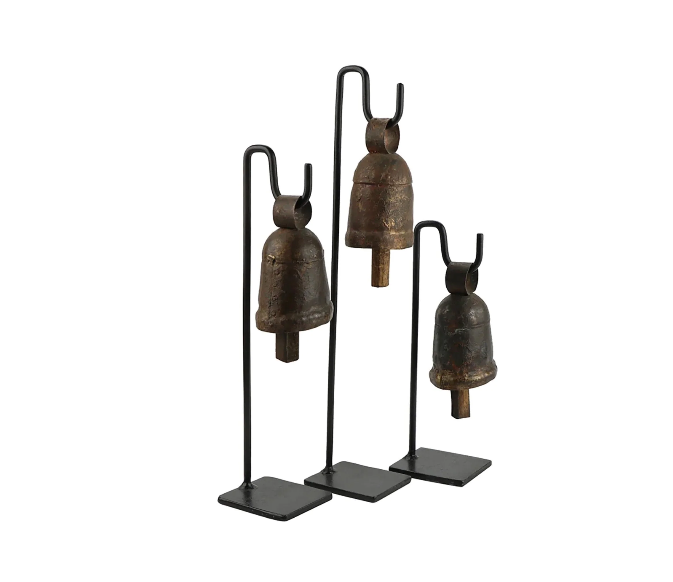 Set of 3 Decorative Bells - Image 2