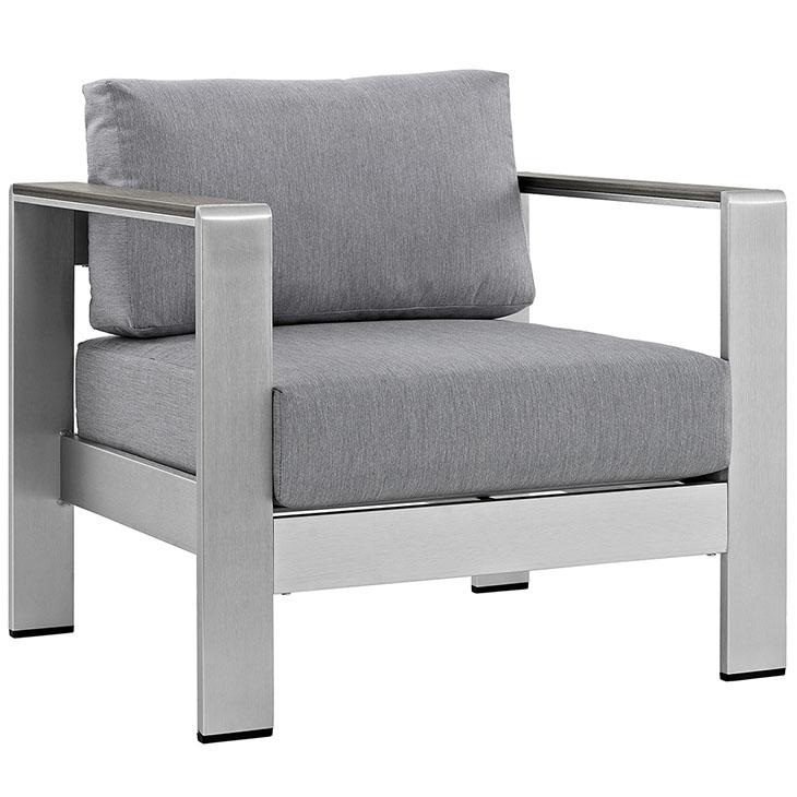 Shore 7 Piece Outdoor Patio Sectional Sofa Set - Image 4