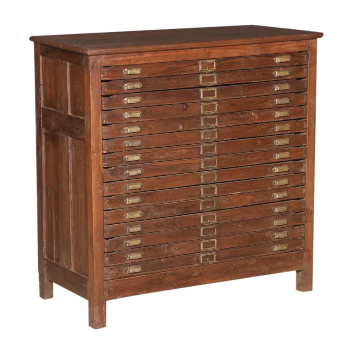 Teak Chest with 15 Drawers