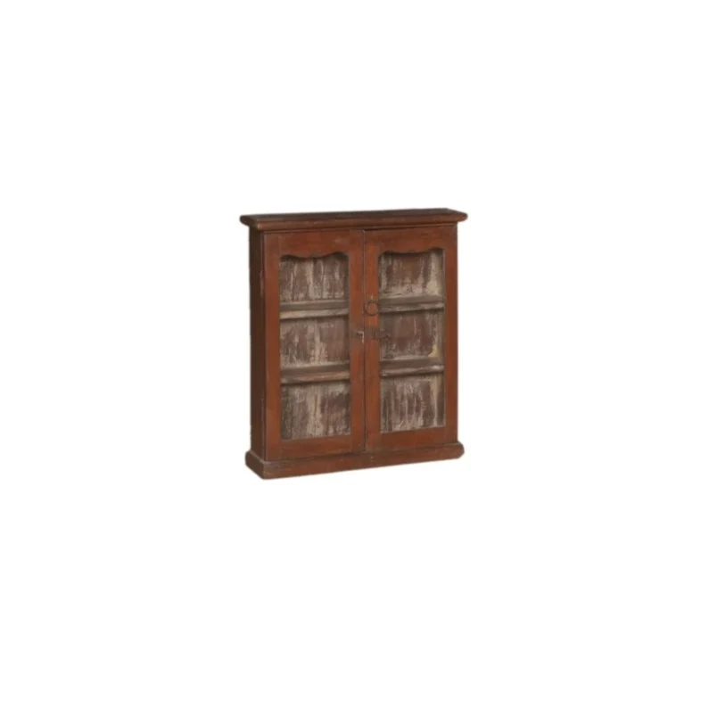 Teak Display Cabinet with Glass - Image 3