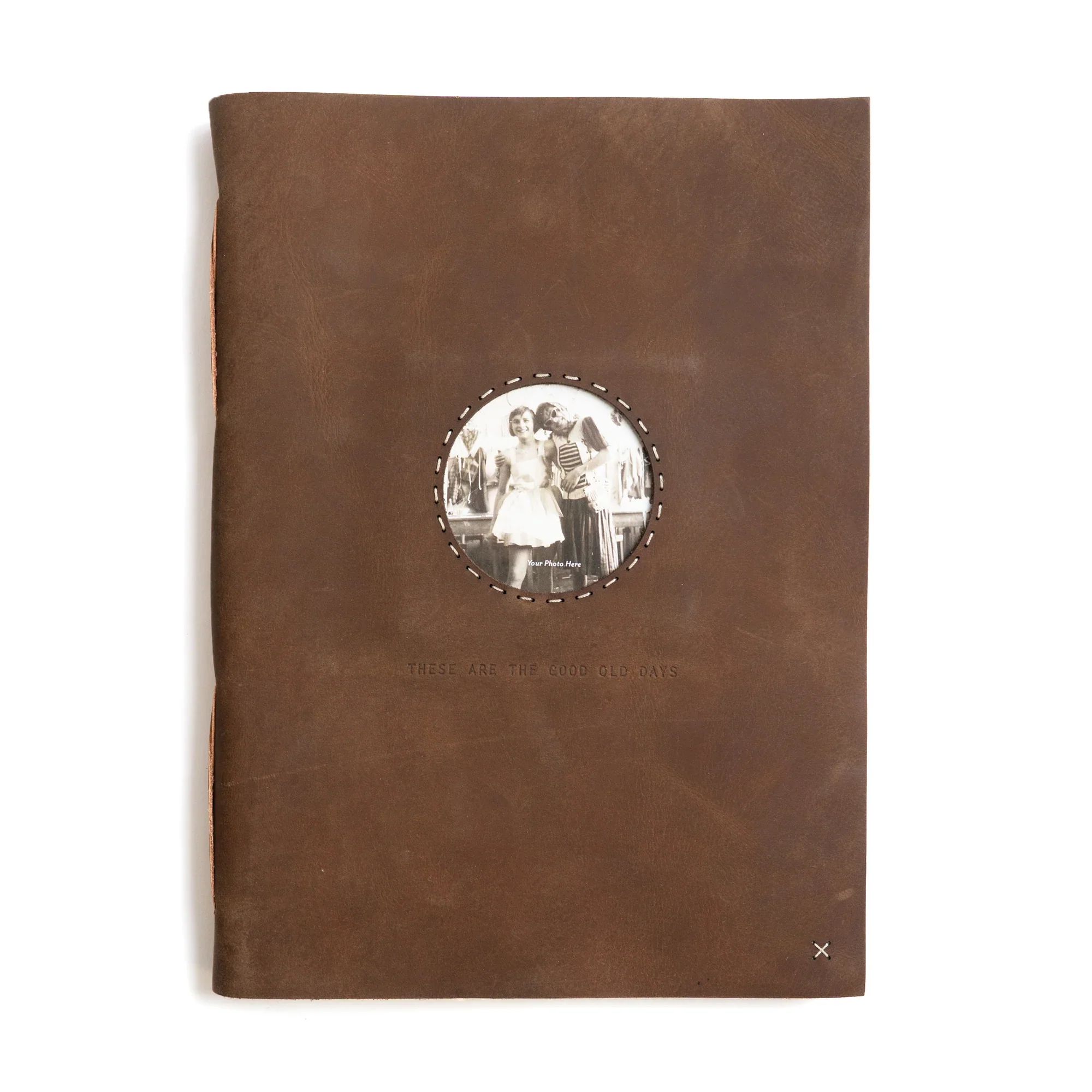 These Are The Good Old Days Leather Photo Album