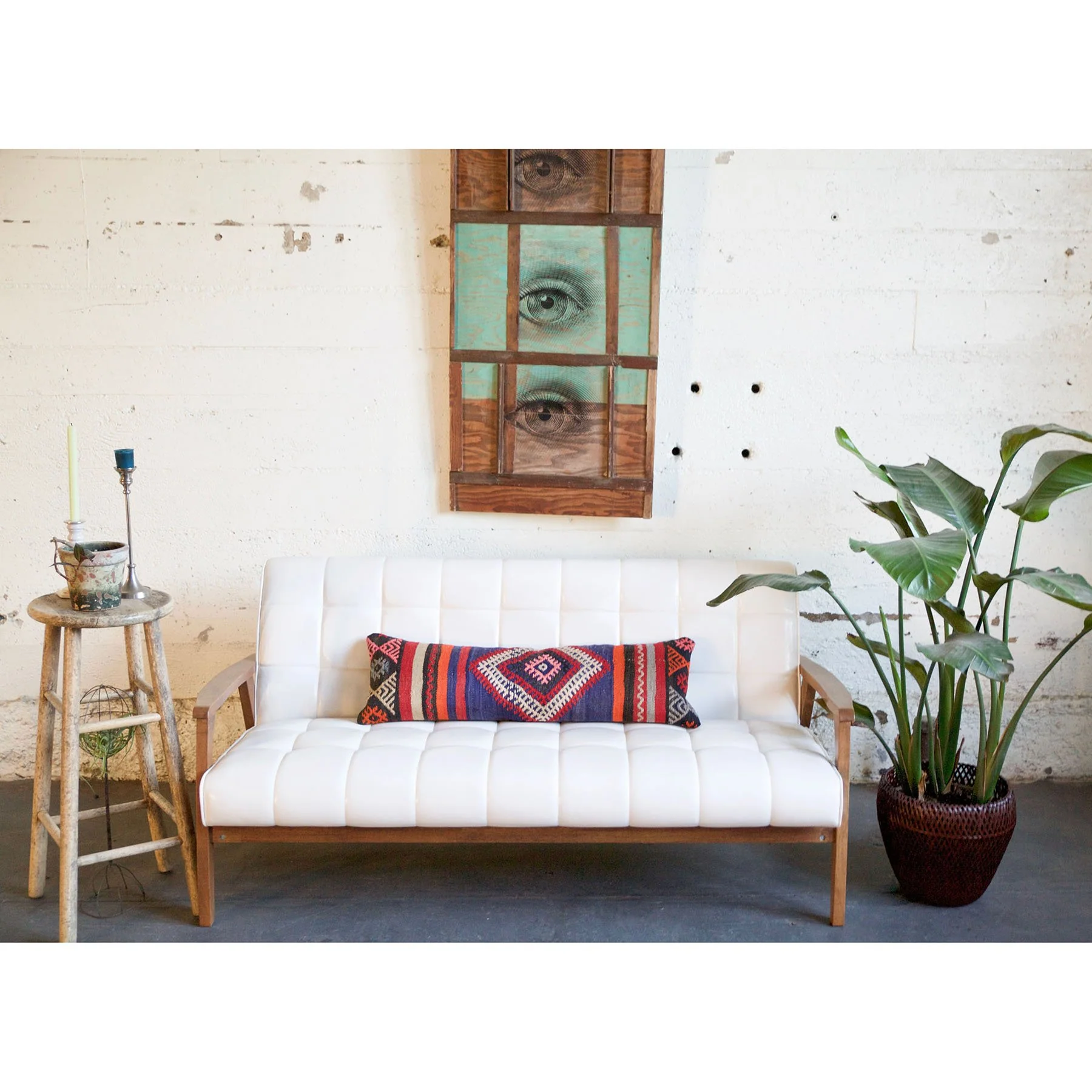 Turkish Kilim Lumbar Pillow - Image 3