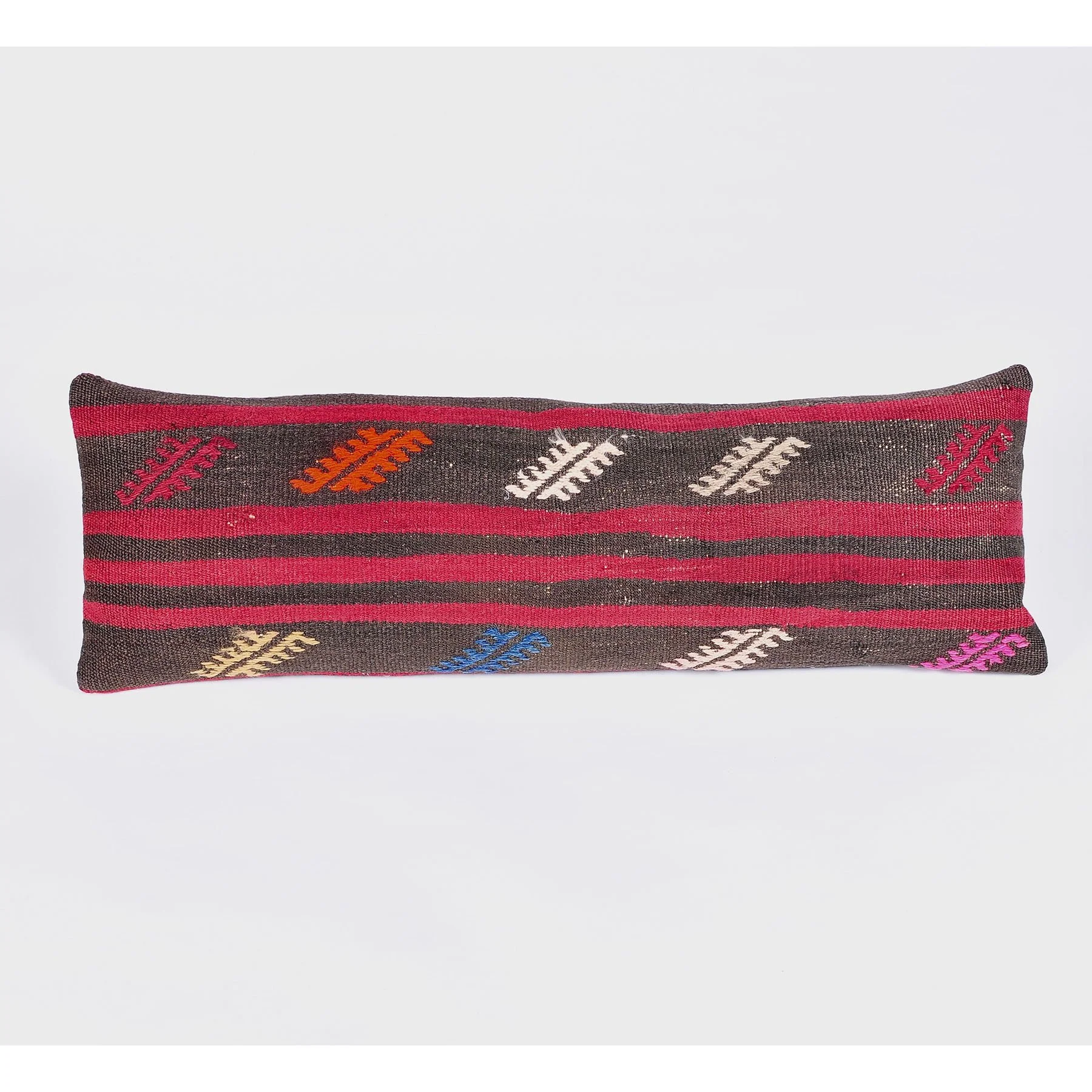 Turkish Kilim Lumbar Pillow - Image 4