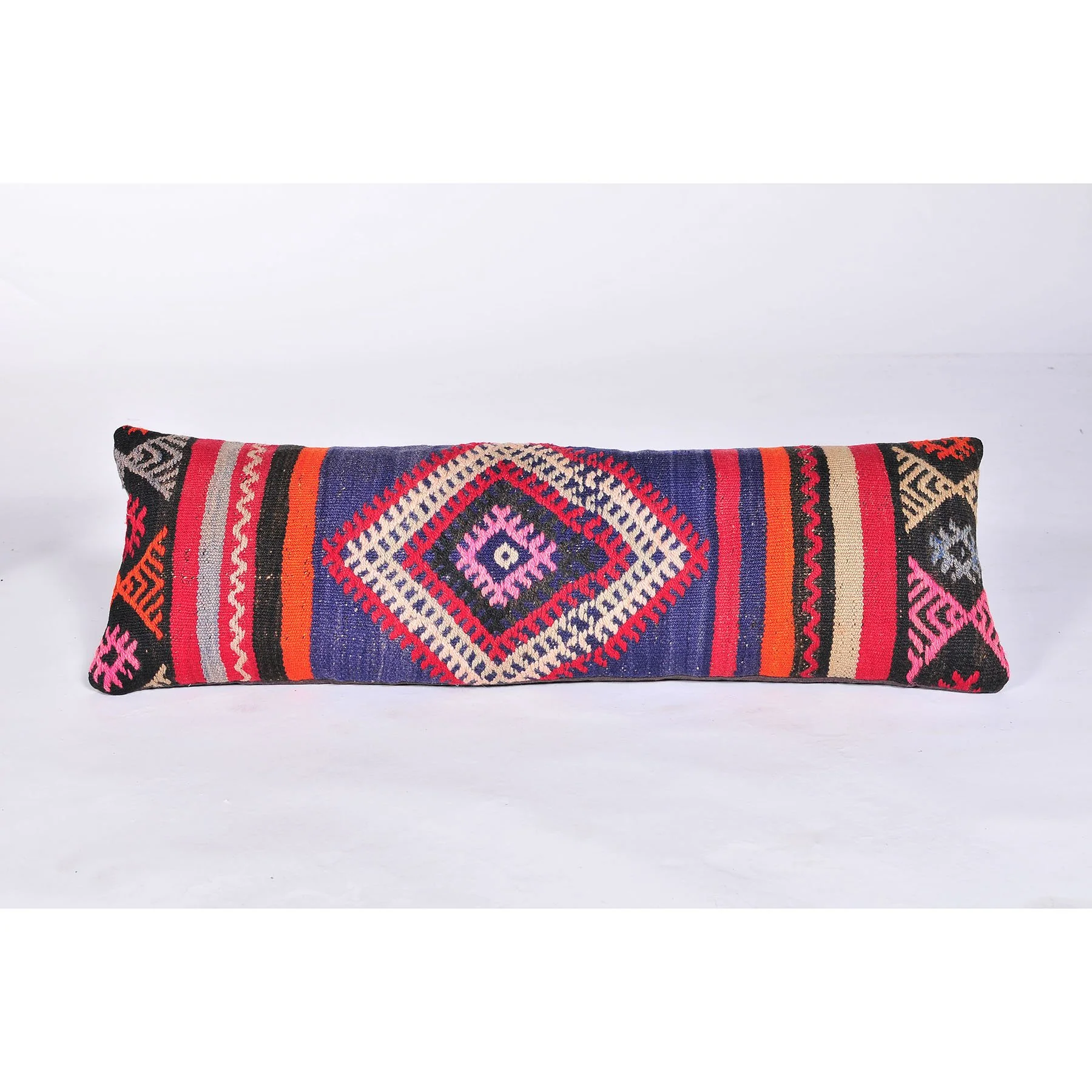 Turkish Kilim Lumbar Pillow - Image 7