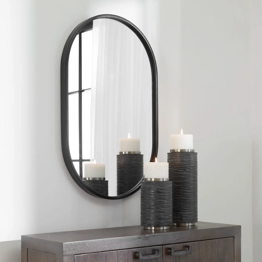 Varina Oval Mirror - Image 7