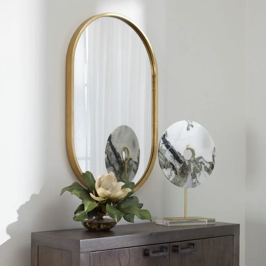 Varina Oval Mirror - Image 8