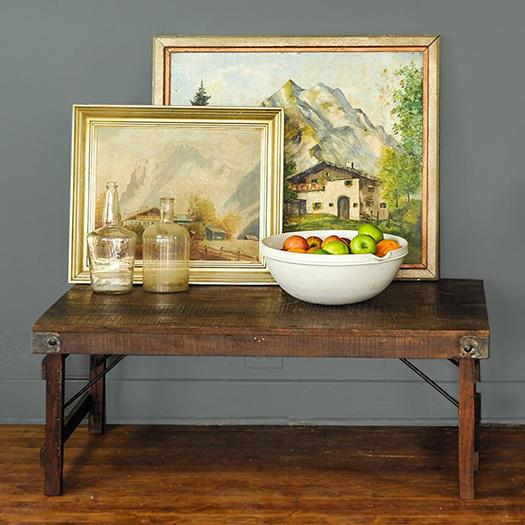 Vintage Indian Wedding Coffee Table - Image 4
