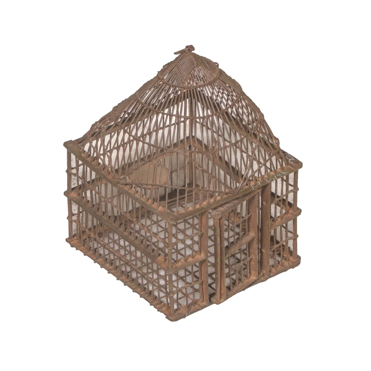 Vintage Iron Bird Cage - Image 3