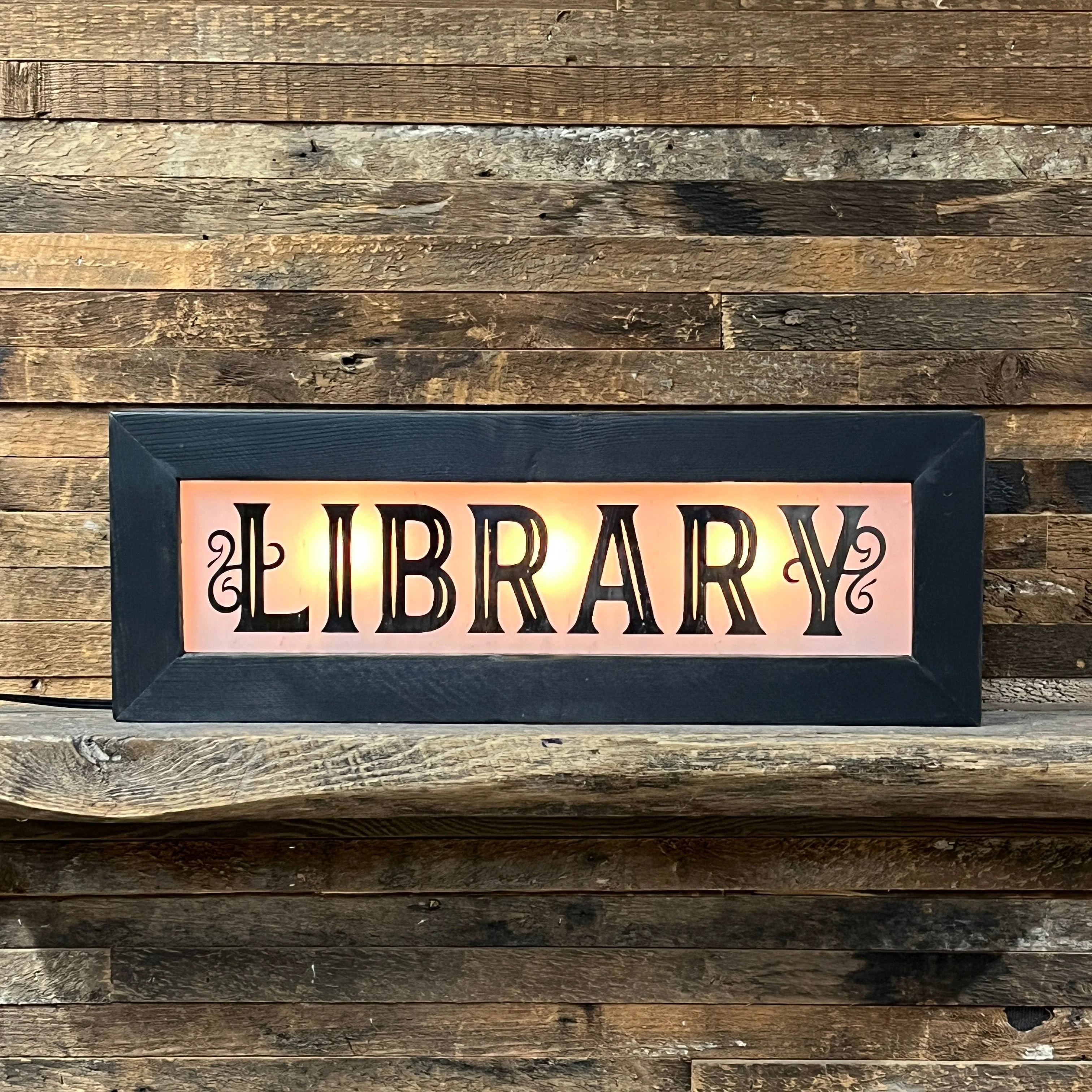 Vintage Style Light Up Signs - Image 6