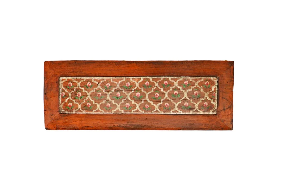 Vintage Painted Furniture Panel - Image 3