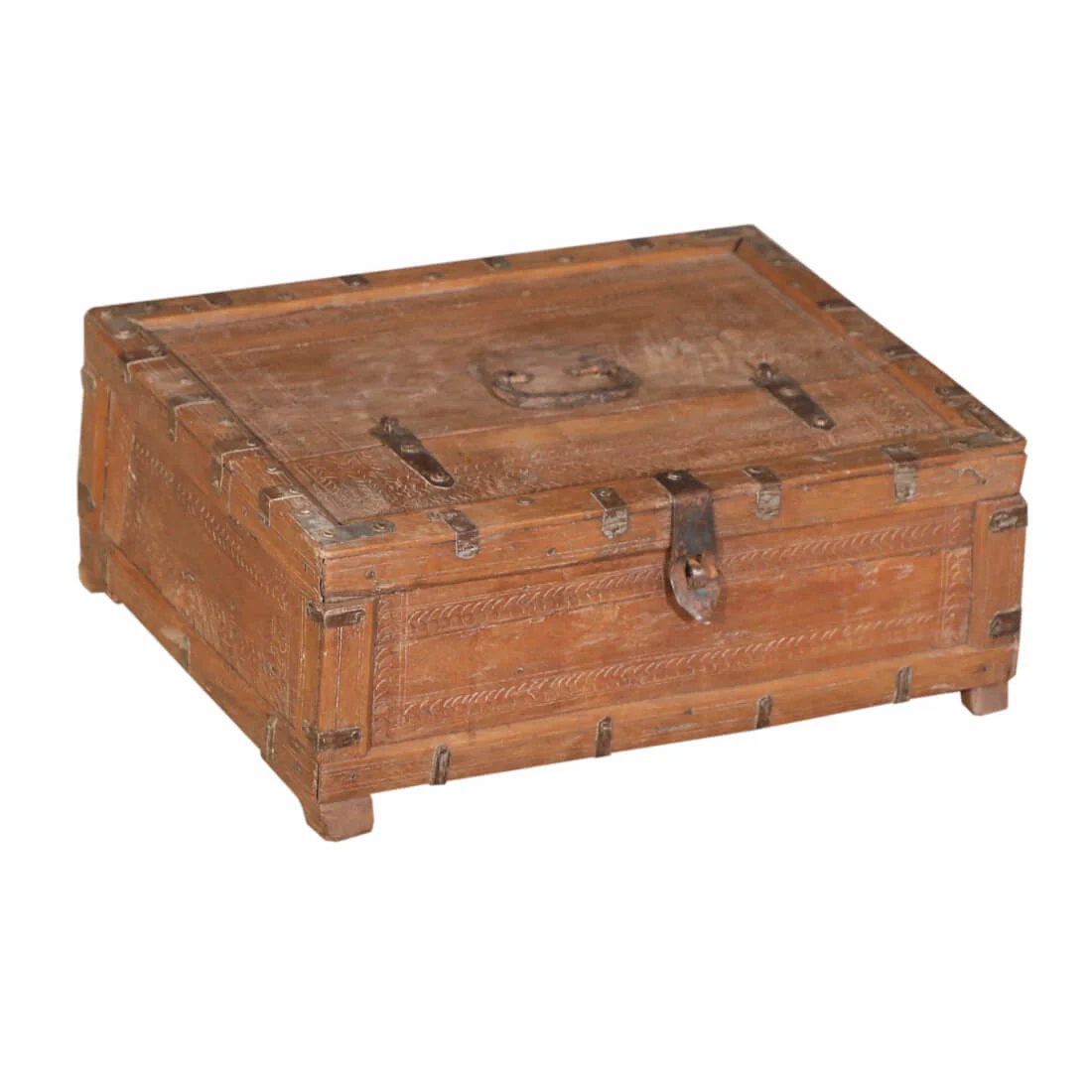 Vintage Teak Box - Image 4