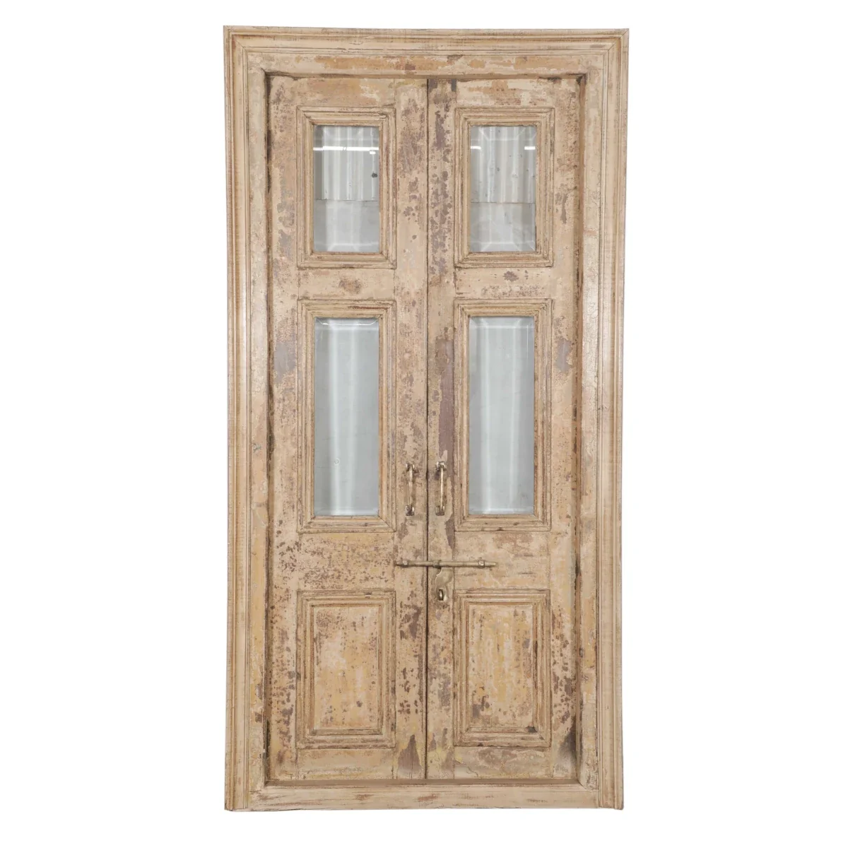 Wood Door with Frame - Image 4