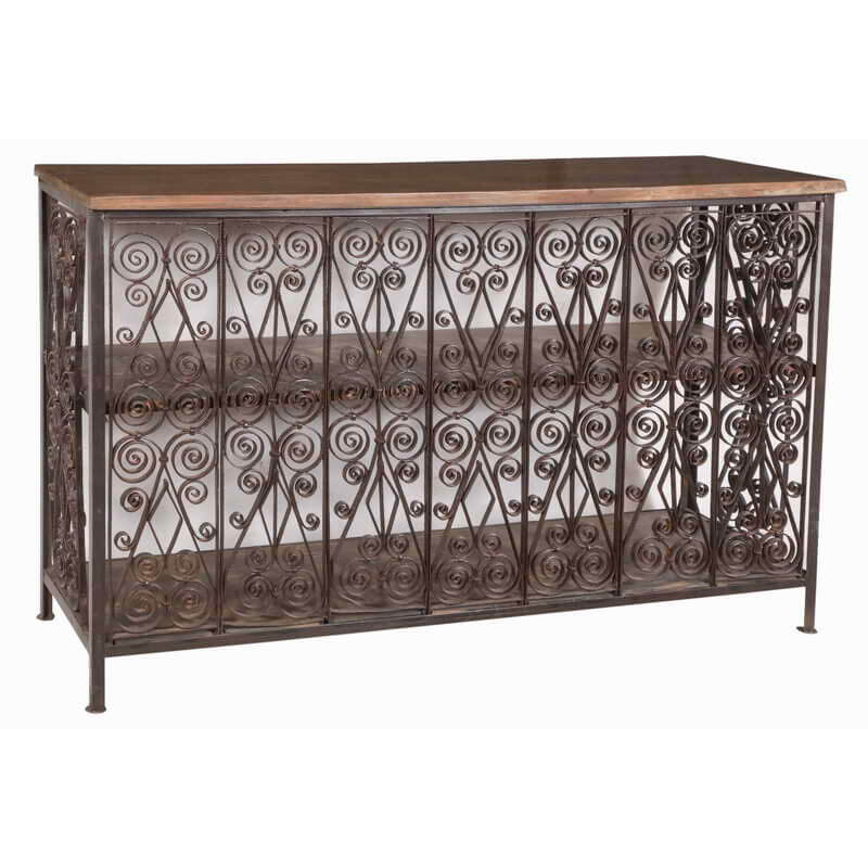 Vintage Balcony Railing Console - Image 3